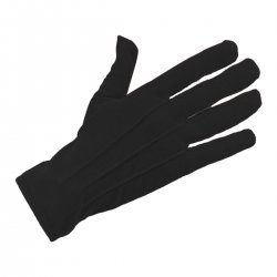 Αποκριάτικα Γάντια Μαύρα Κοντά 